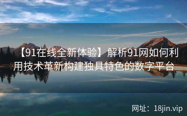 【91在线全新体验】解析91网如何利用技术革新构建独具特色的数字平台