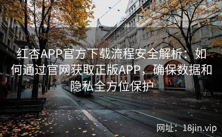 红杏APP官方下载流程安全解析：如何通过官网获取正版APP，确保数据和隐私全方位保护